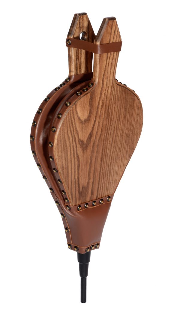 Traditional Wood Fire Bellow with Black Nozzle